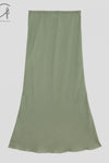 BASERANGE Daidin skirt SKDY-SL-AU23 Salvador green (SKDY-SL-000)